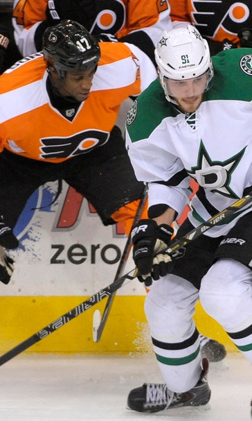 Stars drop fourth straight in loss to Flyers
